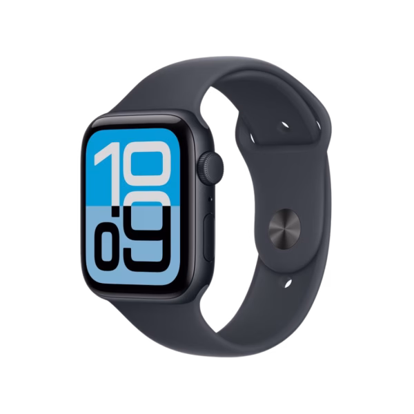 Apple Watch SE 3 GPS 44mm Midnight Aluminium Case + Midnight SB MEHQ4 M/L