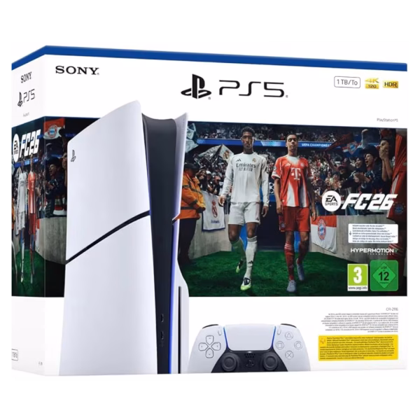 Playstation 5 Slim E Chassis + EA Sports FC 26 VCH